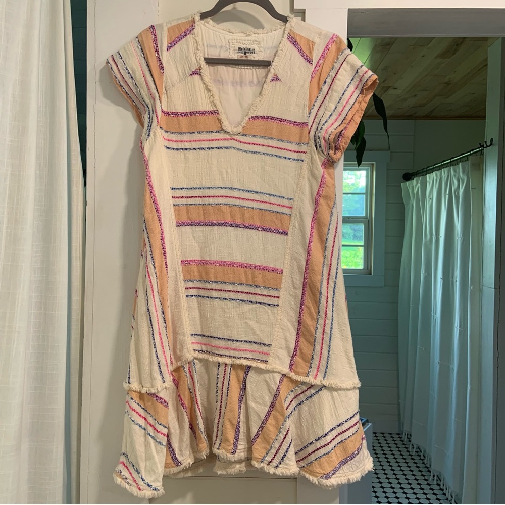 Holding Horses for Anthropologie Dress